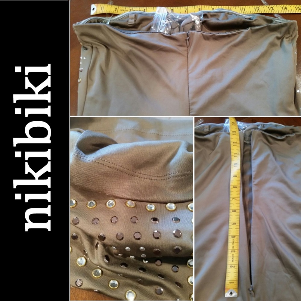 NikiBiki Jeweled Strapless Bodycon Dress - Picture 5 of 6
